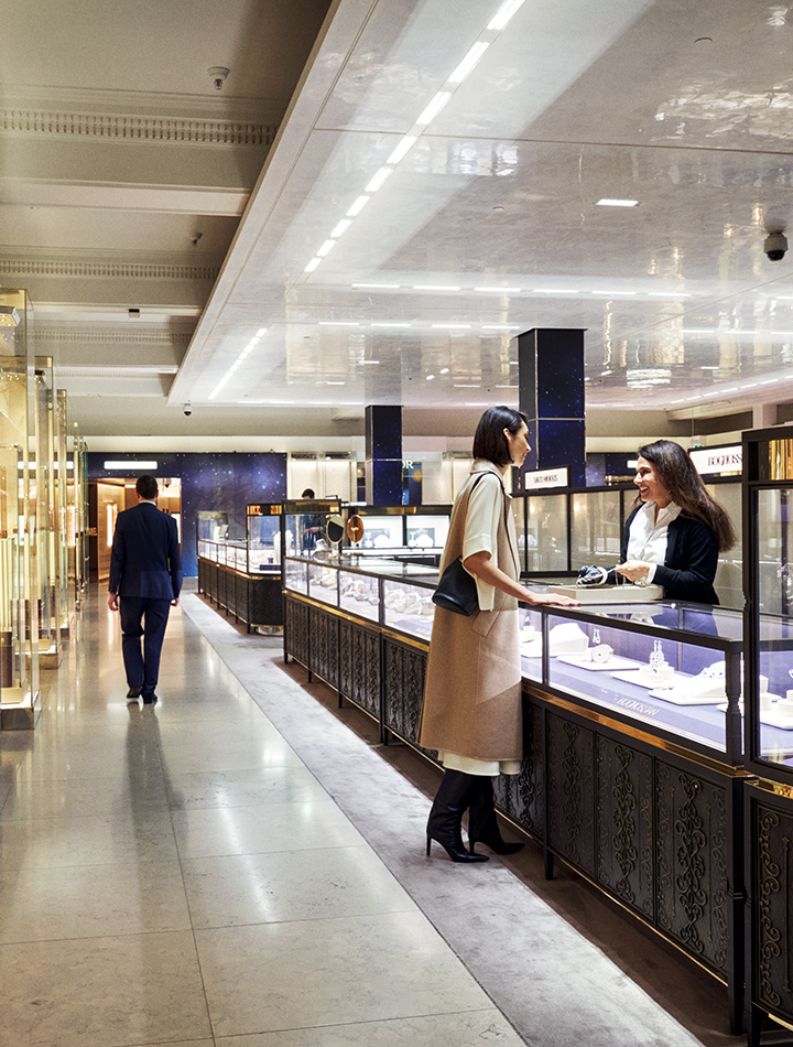 Fine Jewellery rooms at Harrods