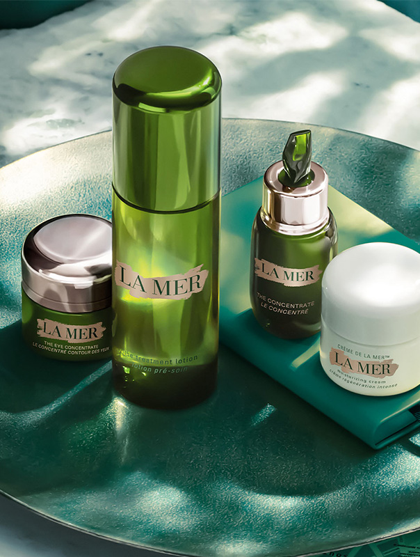 La Mer beauty products available in the Virtual Spa Concierge service