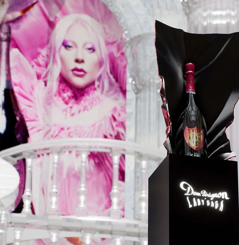 Dom Pérignon x Lady Gaga Pop-Up