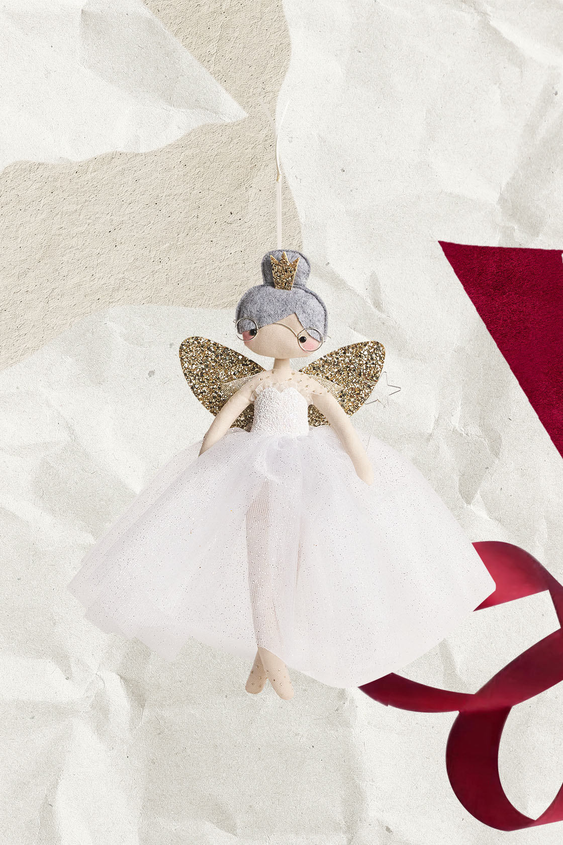 Sketch.Stitch.Love Fairy Godmother Tree Topper