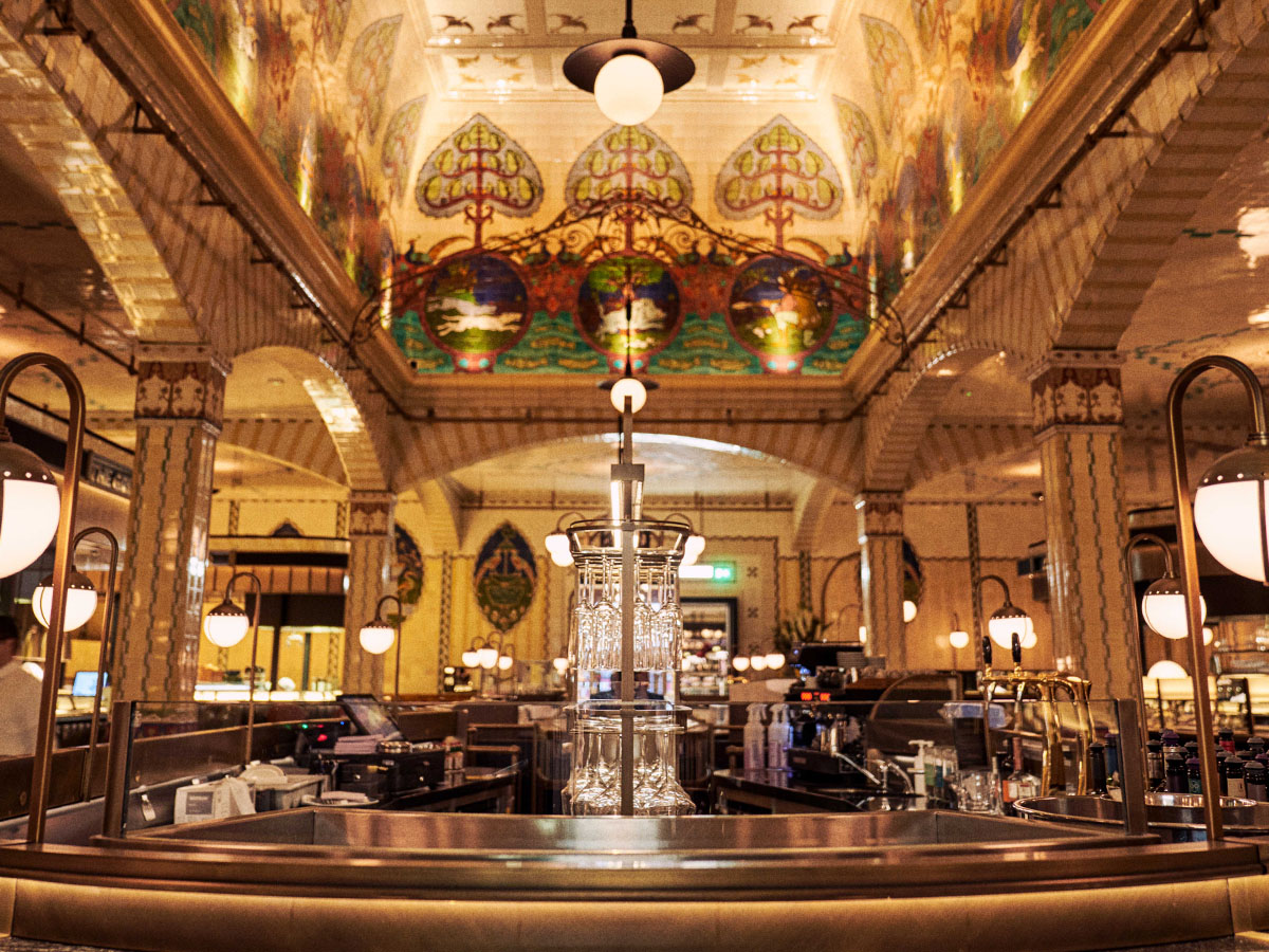 Dining Hall in Harrods