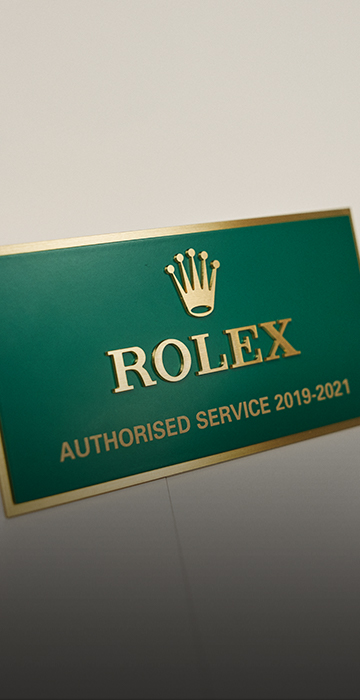 Harrods are an officially certified as a Rolex service