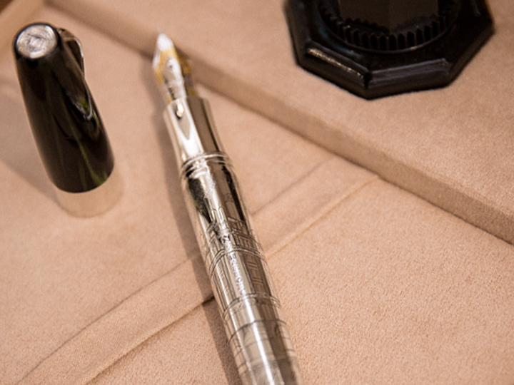 Personalisation Service at Harrods; Montegrappa Engraving; Luxury Pen