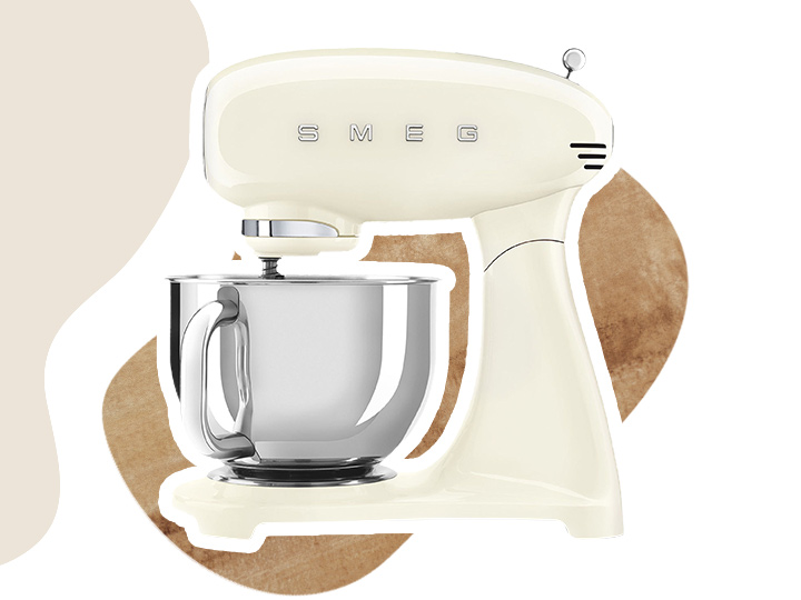 Smeg Stand Mixer with Glass Bowl