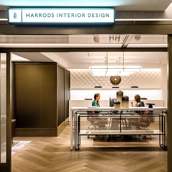 The Interior Design Studio in-store at Harrods