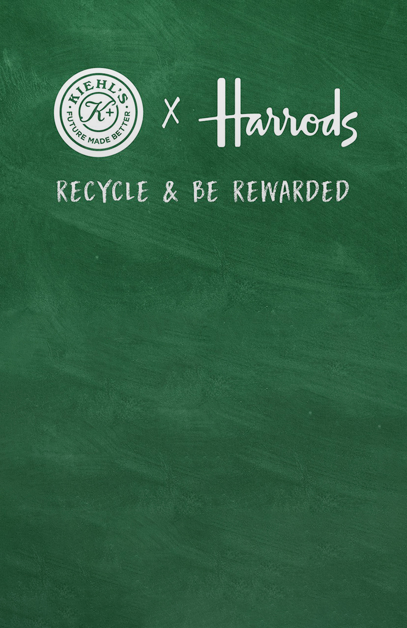 Kiehl’s Recycle & Reward Program