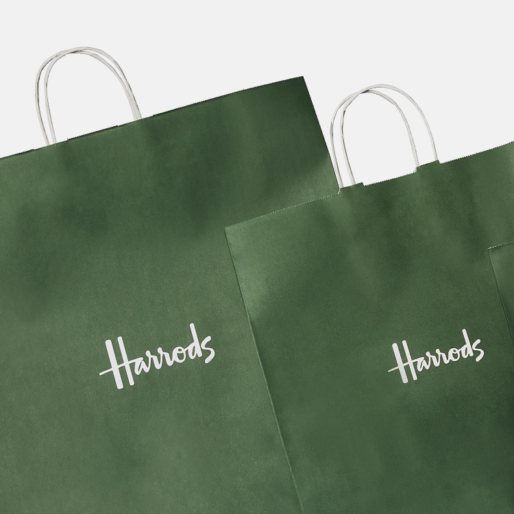 Our Harrods paper bags