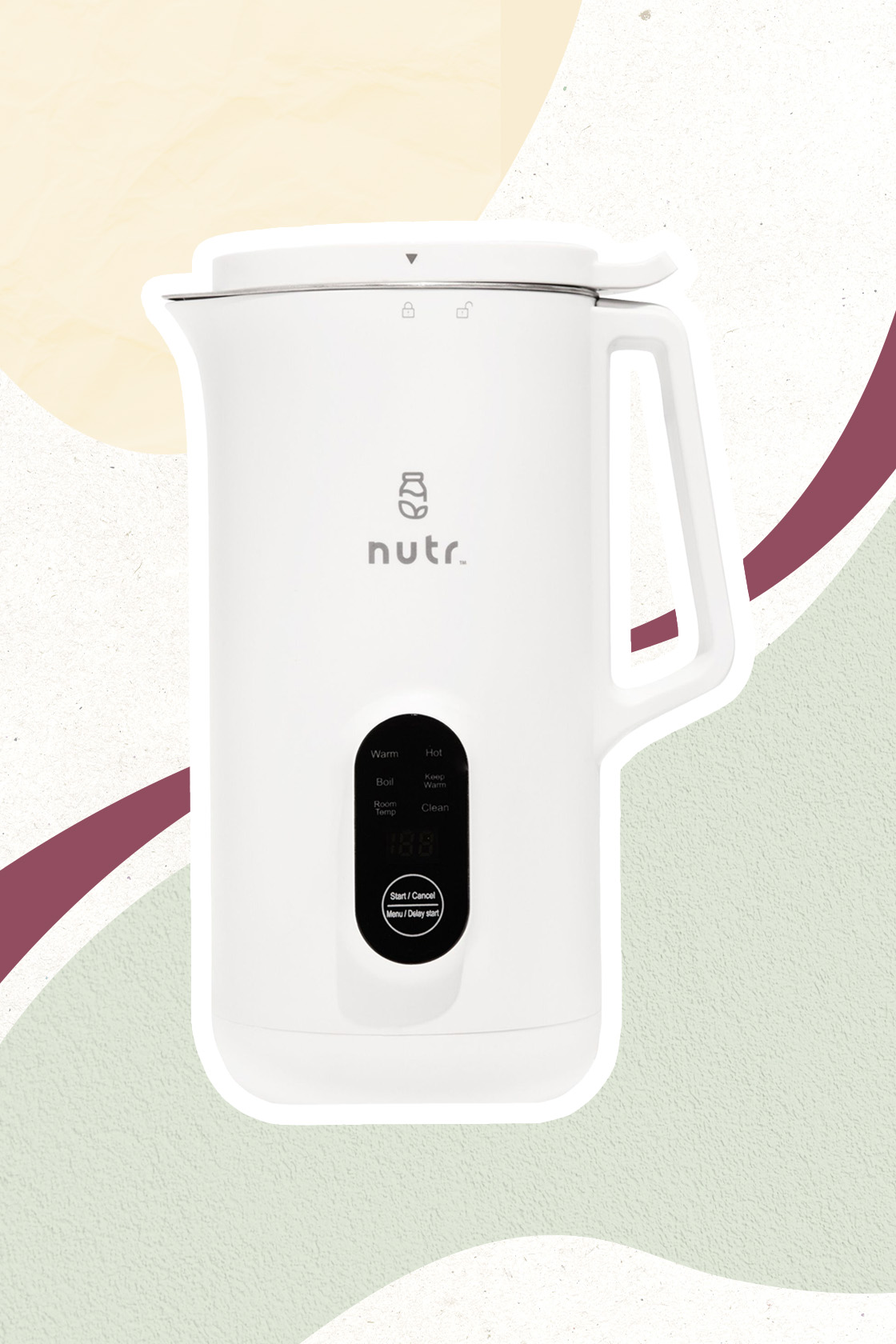 Nutr UK Exclusive Single-Serve Nut Milk Machine