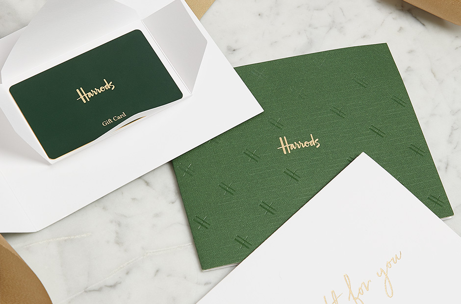 Harrods gift cards