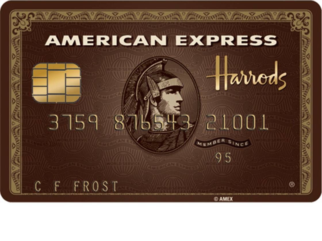 Amex x Harrods benefit card