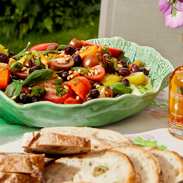 Summer salad in a bowl