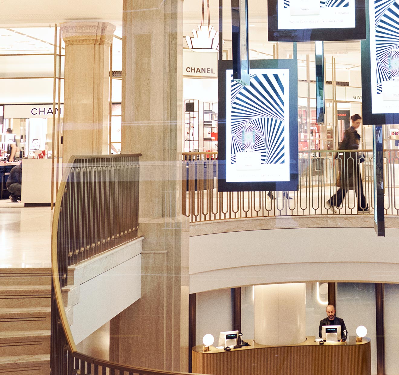 The Beauty Halls at the Harrods Knightsbridge store