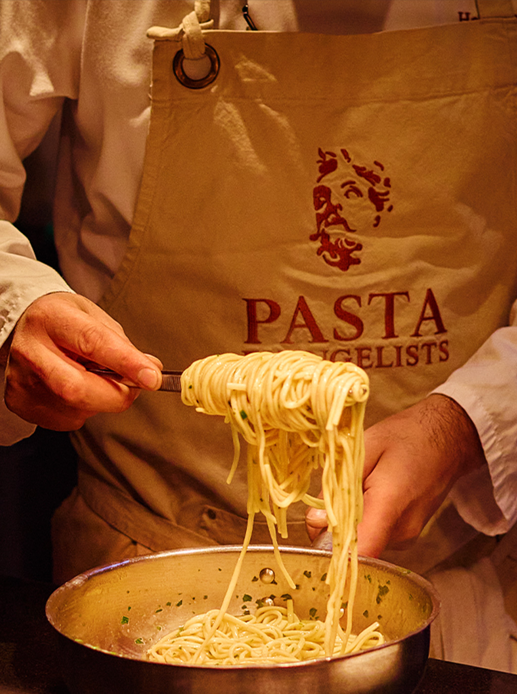 Lobster Tortelloni and Pappardelle food dishes