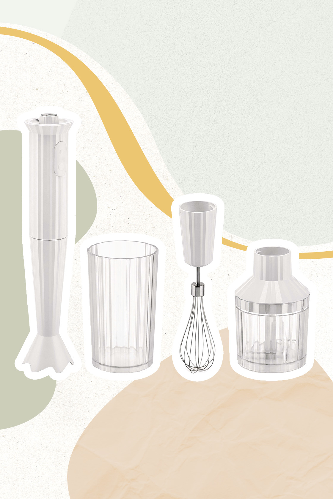 a hand blender set