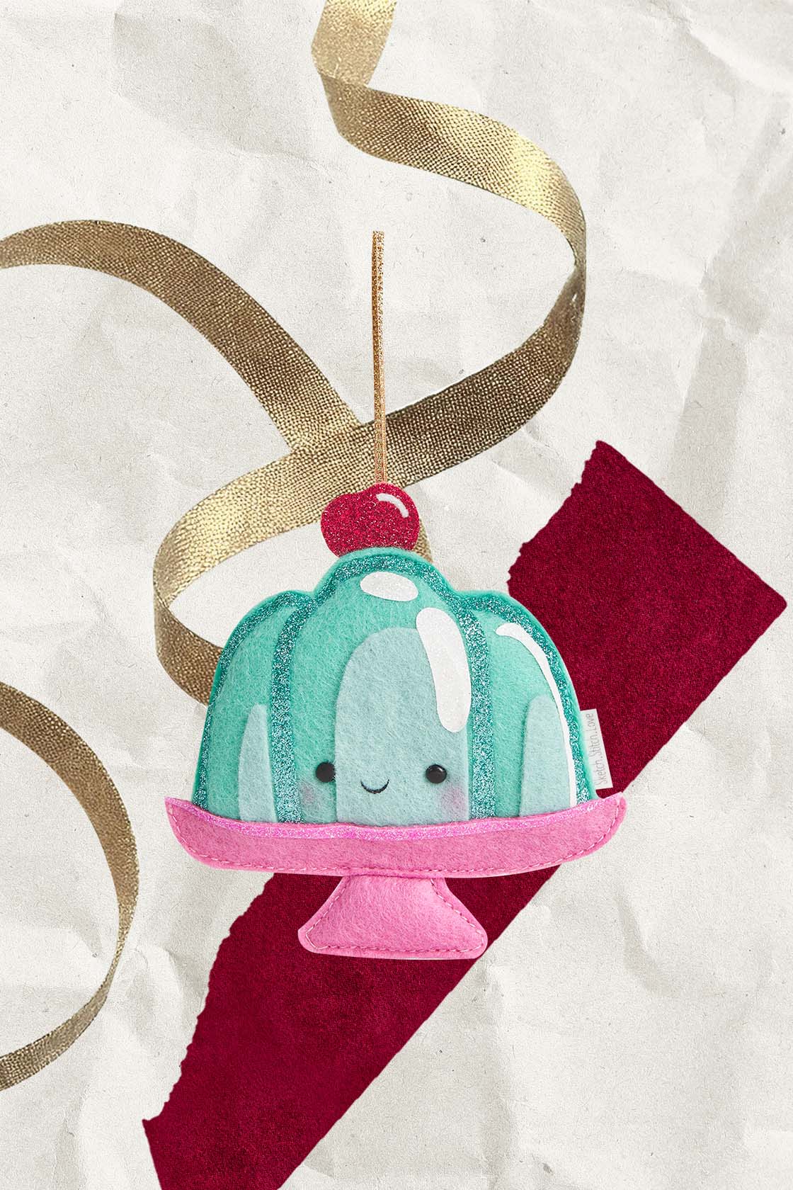 Sketch.Stitch.Love Jelly Tree Decoration