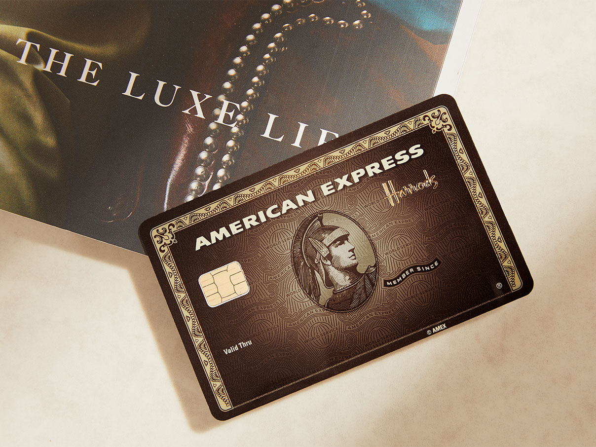 Unlock the Exclusive with Harrods American Express®