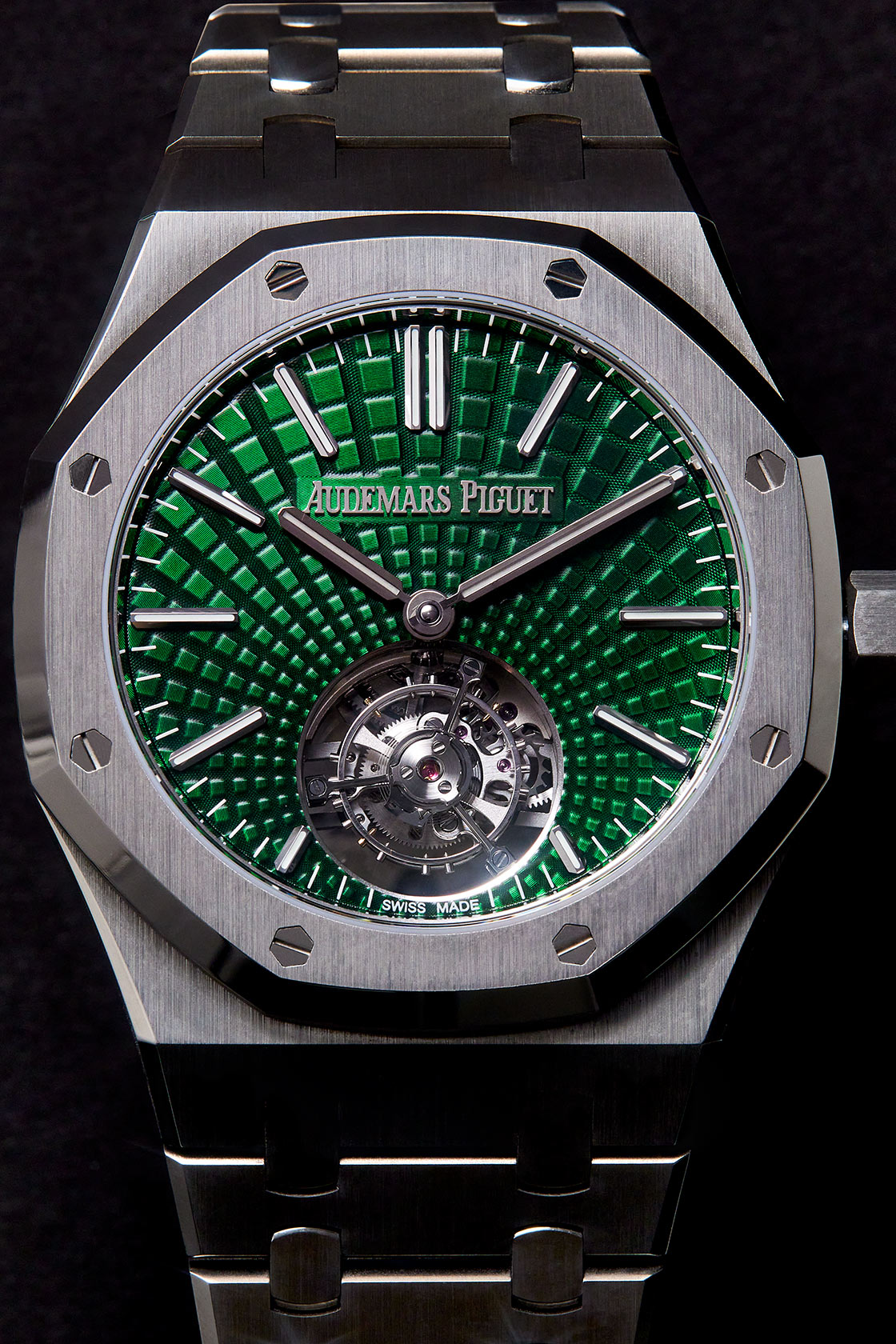 Audemars Piguet green face watch