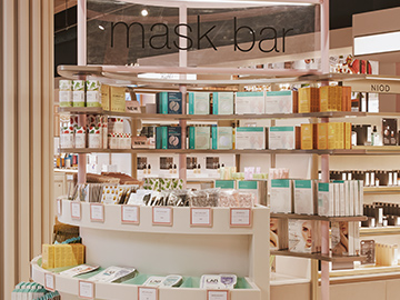 The Mask Bar inside the H beauty store