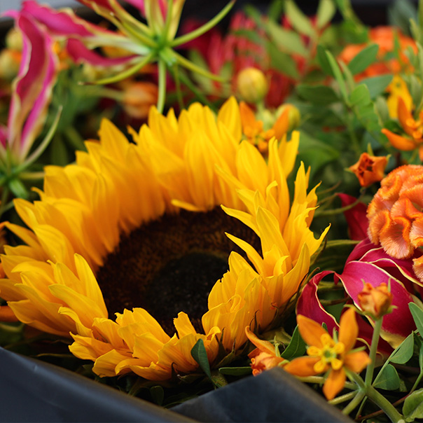 Flower bouquet made by Neill Strain Florist