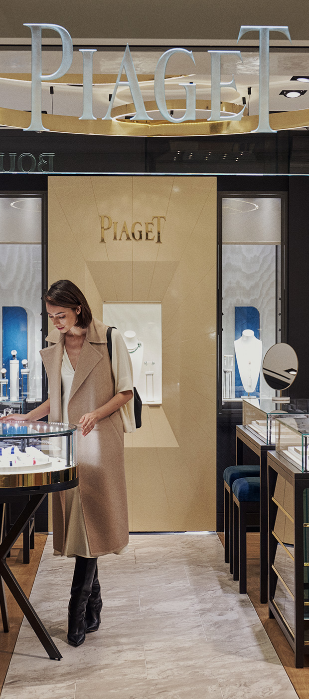 inside piaget boutique