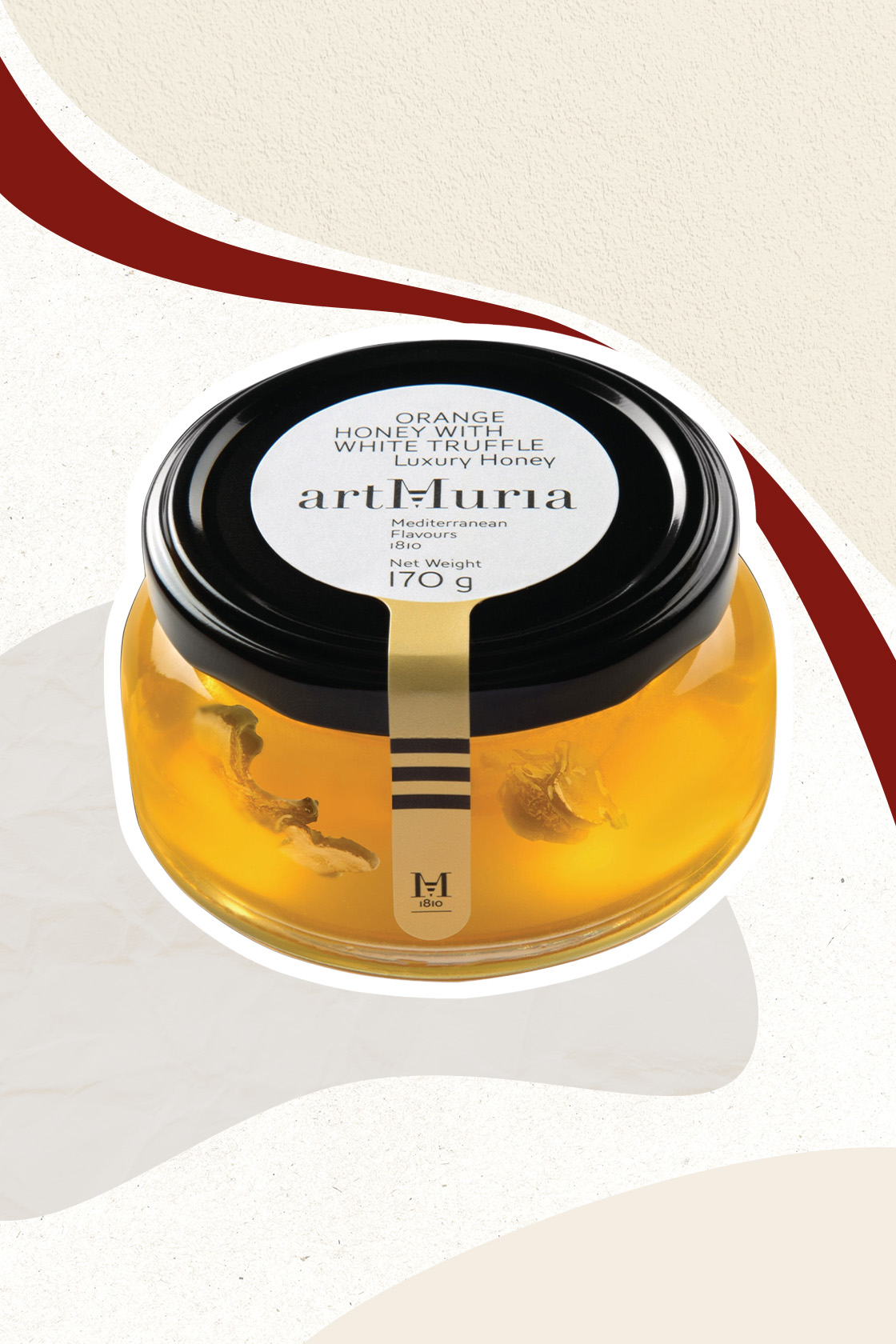 Art Muria Orange and White Truffle Honey