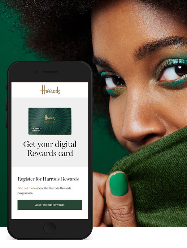 Become a Harrods Rewards Member