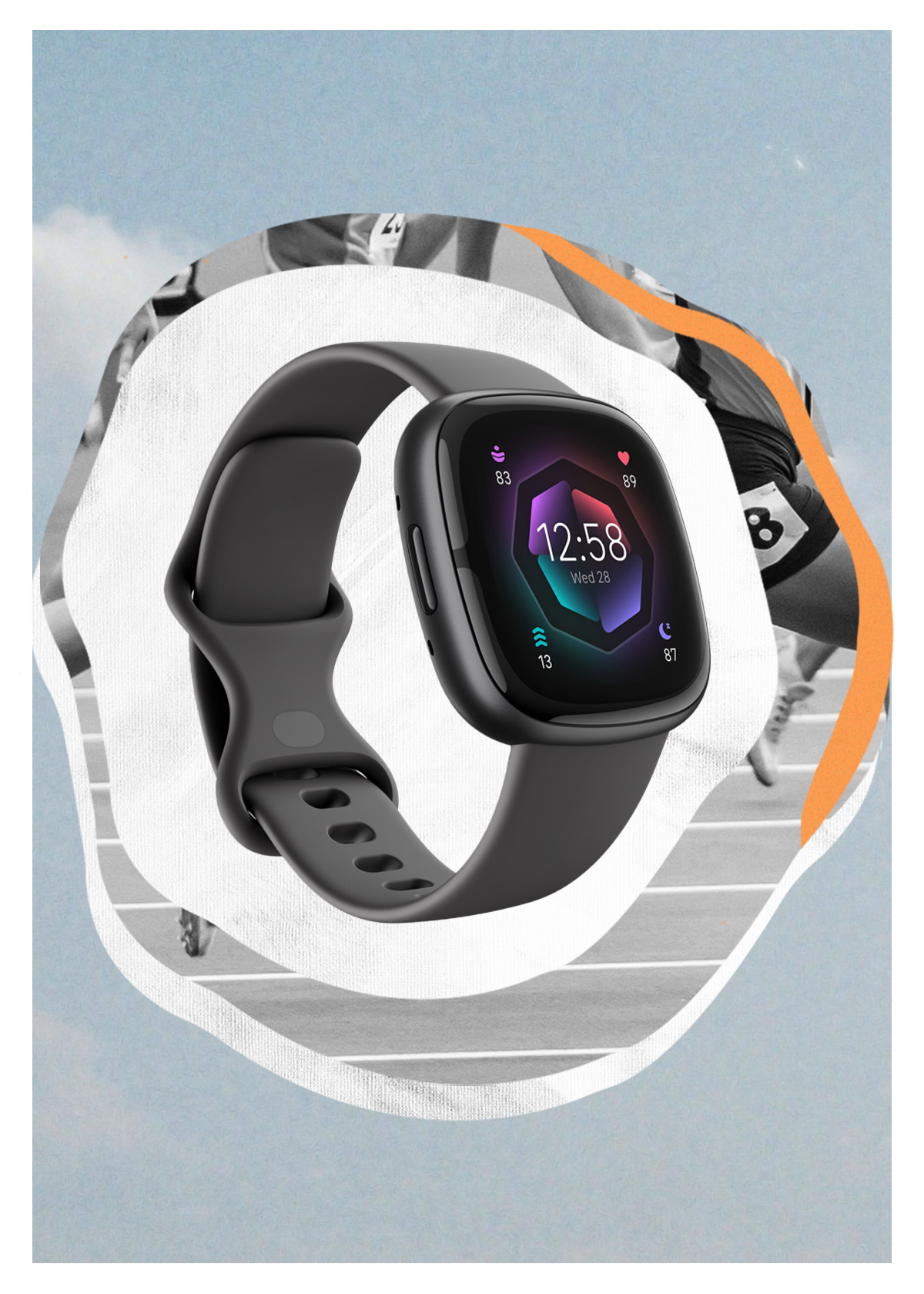 1 Fitbit Sense 2 Smart Watch