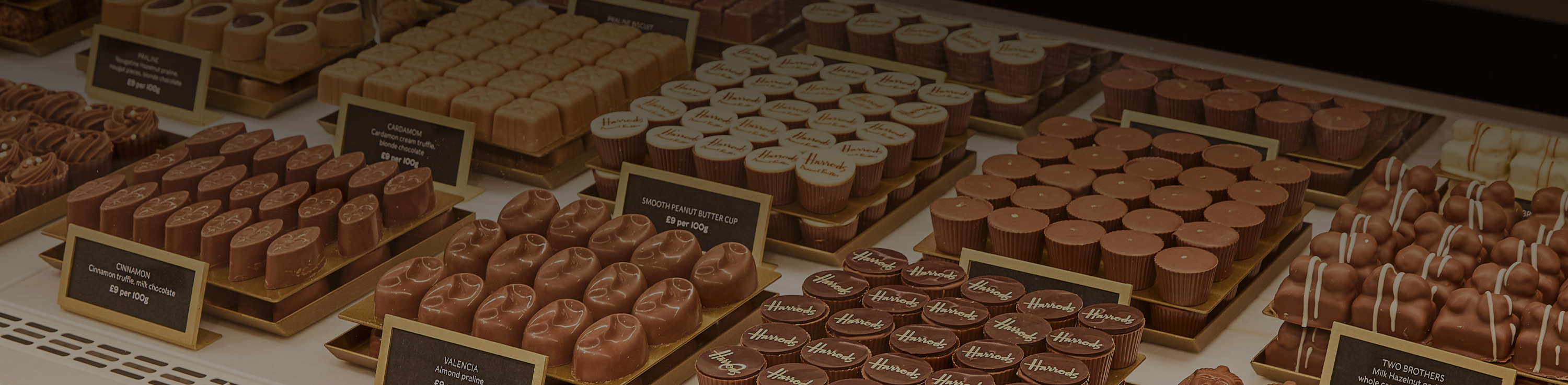 The Chocolate Hall in the Harrods Food Halls